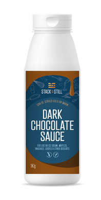 Stack and Still Dark Chocolate Sauce 1KG Bottle