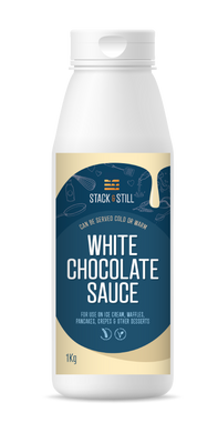 Stack and Still White Chocolate Sauce 900G Bottle